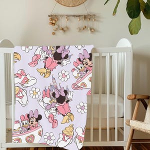 Minnie mouse,Daisy Duck,Disney gifts,Disney Backpack,Minnie mouse birthday,Minnie mouse baby shower ,baby blanket girl backpack Backpack & Blanket