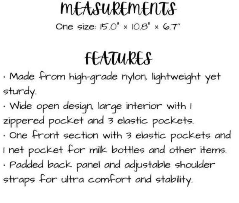 Minnie Mouse, Bolsa de pañales, Bolsa de pañales personalizada, Bolsa de pañales para niña, Disney, Mochila para bebé, Regalos Disney, Regalos para nuevas mamás, Regalos para futuras mamás. imagen 5