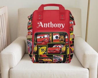 Cars Windeltasche,Blitze mcqueen,cars rucksack,autos rucksack, Disney, Pixar tasche, baby tasche, tasche, tasche, tasche, tasche, darin, darin, darin, tasche