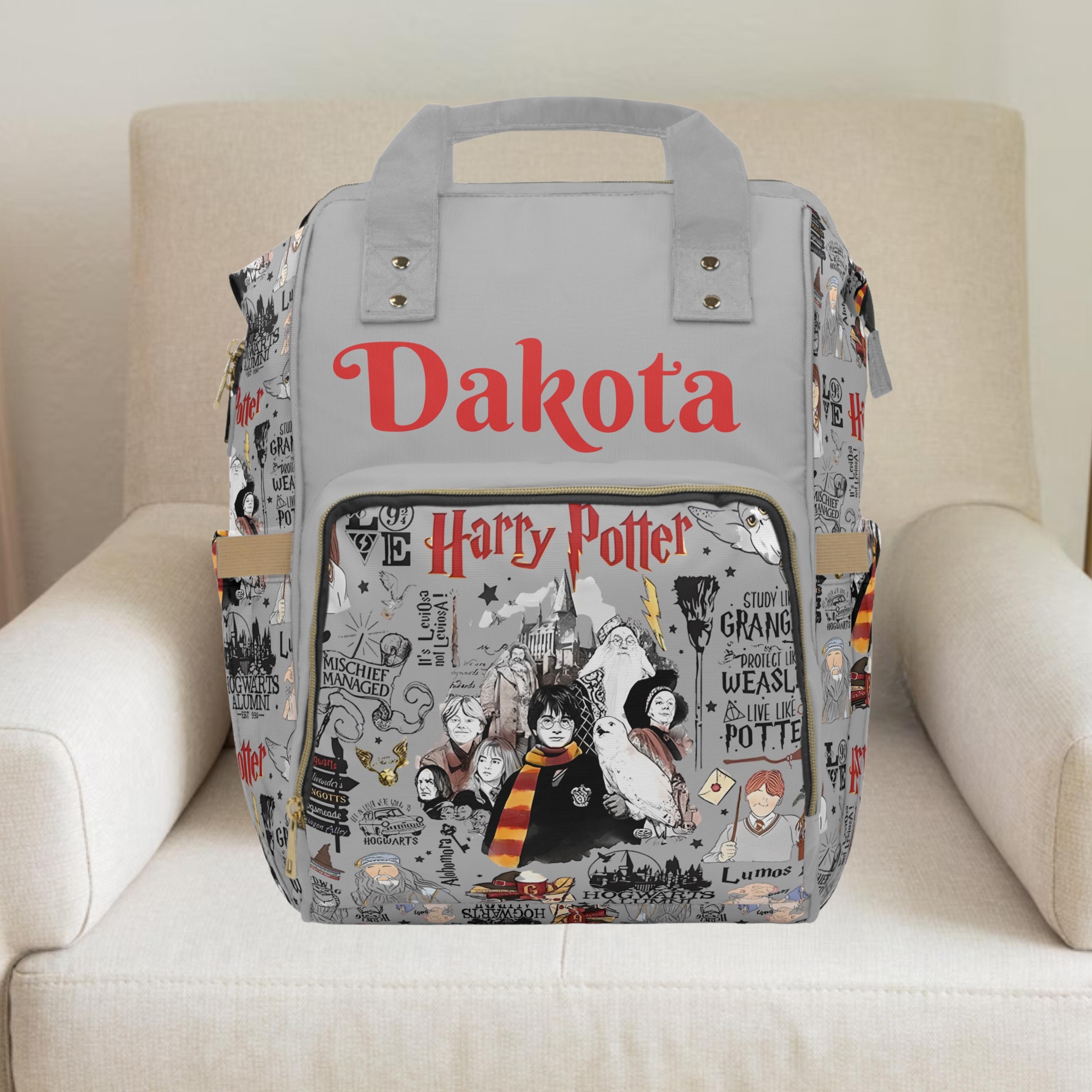 Harry Potter Themed Backpack Harry Potter Ravenclaw House Floral Tattoo Mini Backpack  main image 4