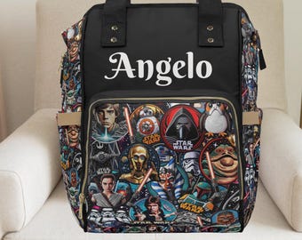 Starwars, Starwars Backpack,Starwars gift,Boy Backpack Custom diaper bag,Boy diaper bag,Disney Backpack,Baby Blanket,