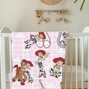 Jessie,Toy Story,Toy Story Geburtstag,Baby-Mädchen-Wickeltasche,Mädchen Rucksack,Cowgirl,Cowgirl-Babyparty,Western Theme, Disney Geschenke Backpack & Blanket