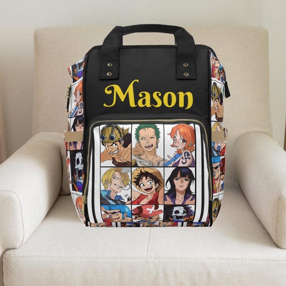 anime kid backpack One Piece,one Piece Anime,one Piece Backpack,anime,anime Gifts,anime  Bagdiaper Bag,boy Diaper Bag,custom Diaper Bag,toddler Backpack