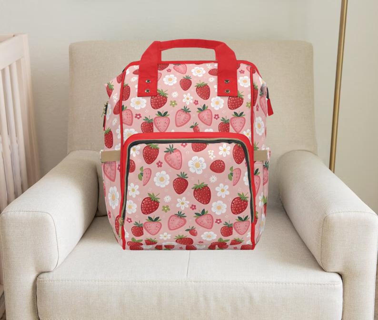 Fresh Fleur Fire Diaper Bag