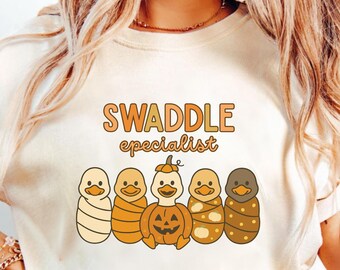 Labor and Delivery Nurse Halloween Comfort Colors Shirt Gift, Halloween L&D Nurse TShirt, Cute Fall Labor And Delivery Shirts,L and D squad