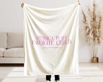 Personalized Mama Blanket: Custom In Loving Memory Gift