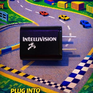 Intellivision USB Wall Charger, 5V 2.4A Dual USB Port Cube Power Plug Adapter