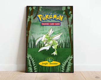 Pokemon Base Set Poster A1 - Vintage Booster Pack Artwork - Ken Sugimori  Style - Etsy