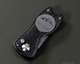 Custom Groomsmen Golf Divot Tool with Ball Marker, Personalized Engraved Golf Accessory - Gift for Him, Groomsmen, Weddings, Wedding Favors