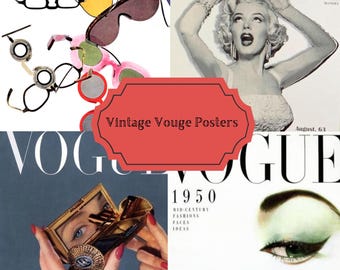 Vintage Vogue Posters