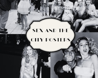Set di 5 poster di Sex and the City