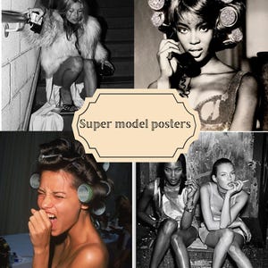 Supermodell-posterset (5 posters)