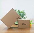Name Empty Gift Box, Cardboard Postage Box, Personalized Birthday Gift Box, Bridesmaid Gift Box, For Any Occasion, Wedding Gift Boxes