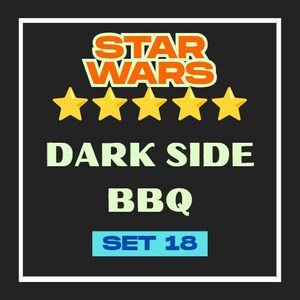 Dark Side BBQ - Monopoly_Go_5 Star'' set 18'' beschikbaar voor sticker - STAR WAR - snelle levering