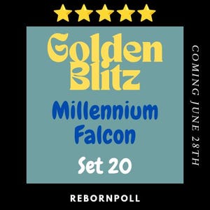 Faucon Millenium _ Monopoly Go_Set 20 - Stickers 5 étoiles _Golden Blitz - Événement le 28 juin - Livraison rapide - Travail rapide