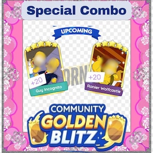 Paquete COMBO ESPECIAL - Evento Golden Blitz - Pegatinas de 5 estrellas para Monopoly_Go - Próximamente