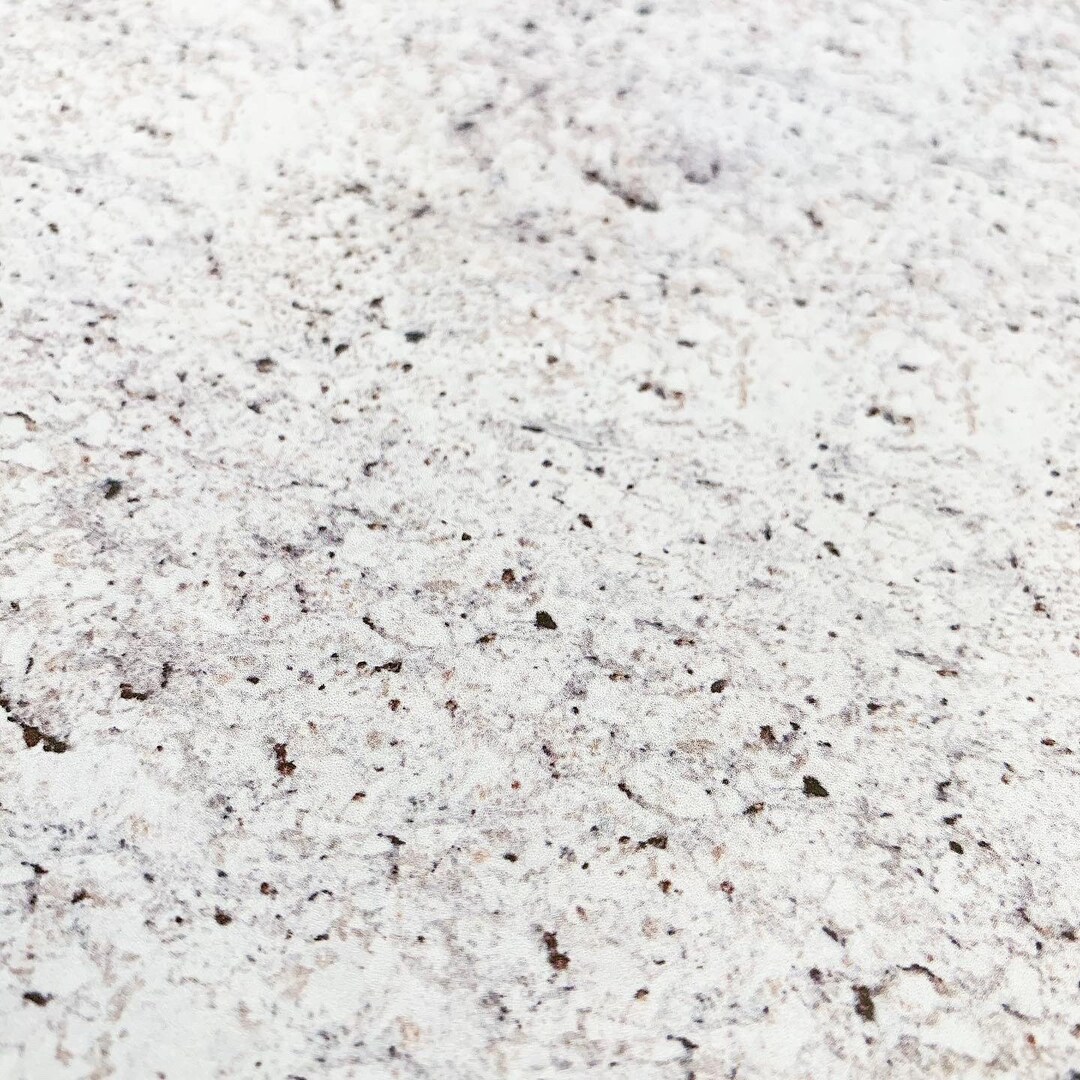 Black and White Quartz Vinyl Countertop Wrap - for Dollhouses - Peel ...