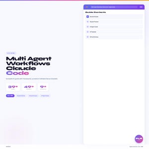 Multi Agent Workflows with AI | Expert AI Guide + Editable Template | Instant Download