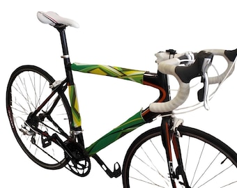 Odblaskowe owijki na ramę roweru: dwustronna dekoracja bezpieczeństwa dla rowerzystów