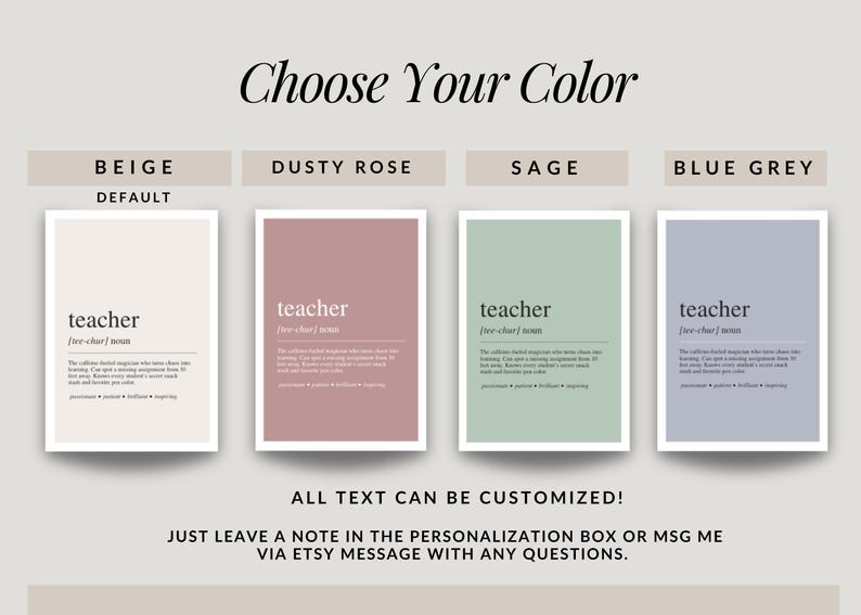 a website page for a teacher's class