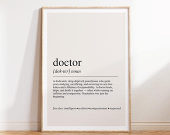 Definición de Doctor: Decoración para Consultorios de Profesionales de la Salud