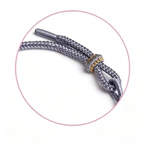 Handmade Braided Lucky Bracelet: Chinese Knot, Woven Rope Jewelry image 9