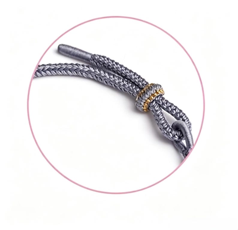 Handmade Braided Lucky Bracelet: Chinese Knot, Woven Rope Jewelry image 9