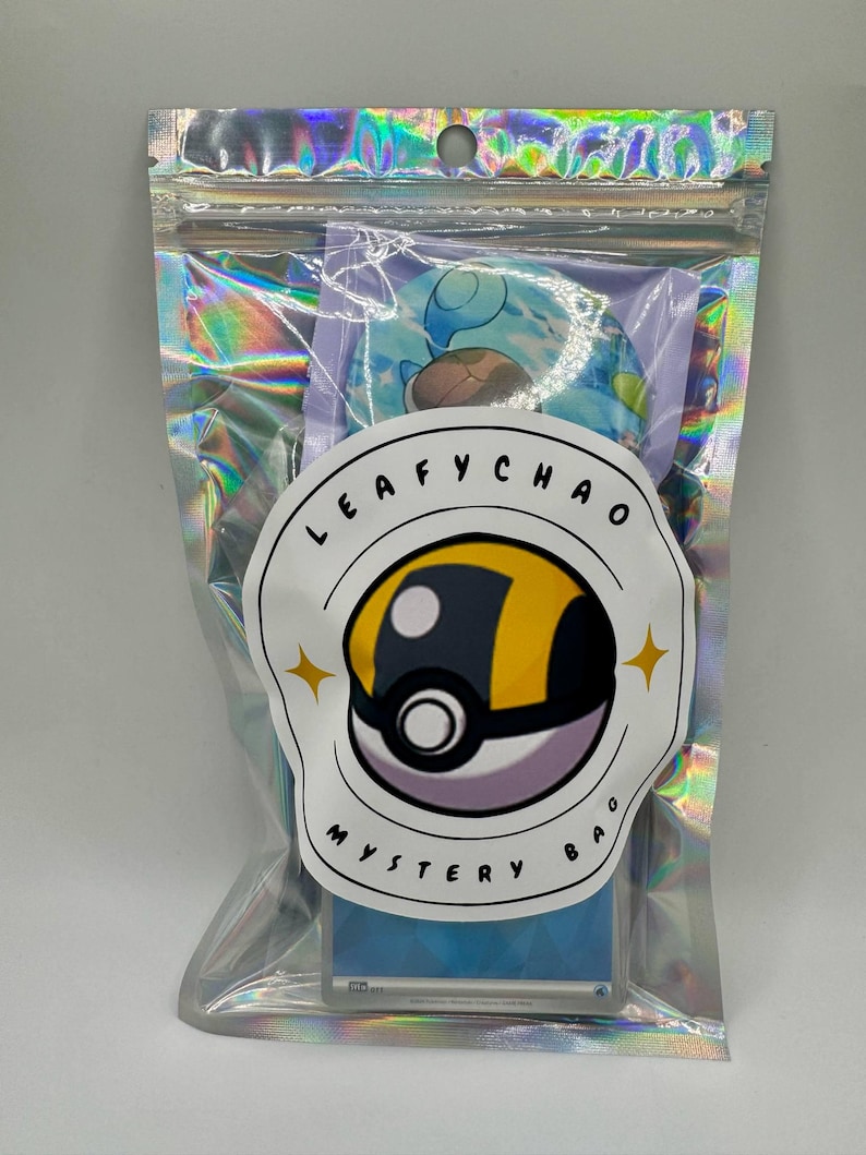 Custom Pokemon Card Mystery Grab Bag, Holo & Rare, Pokémon Cards Ultra Ball Tier