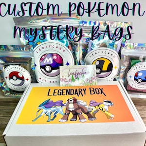 Custom Pokemon Card Mystery Grab Bag, Holo & Rare, Pokémon Cards imagem 1