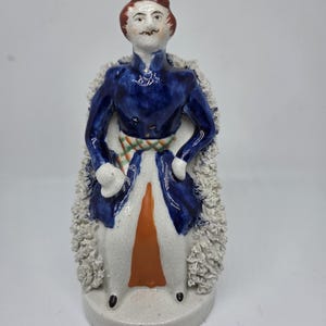 Victorian Staffordshire Figure - Seated Prince Albert, c.1840 - Royalty Interest