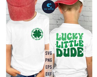 Szczęśliwy mały koleś Svg, chłopiec St Patricks Day Svg, dziecięca koszulka St Patricks, St Patricks Day Svg, Lucky Svg, koszulka St Patricks Day Svg