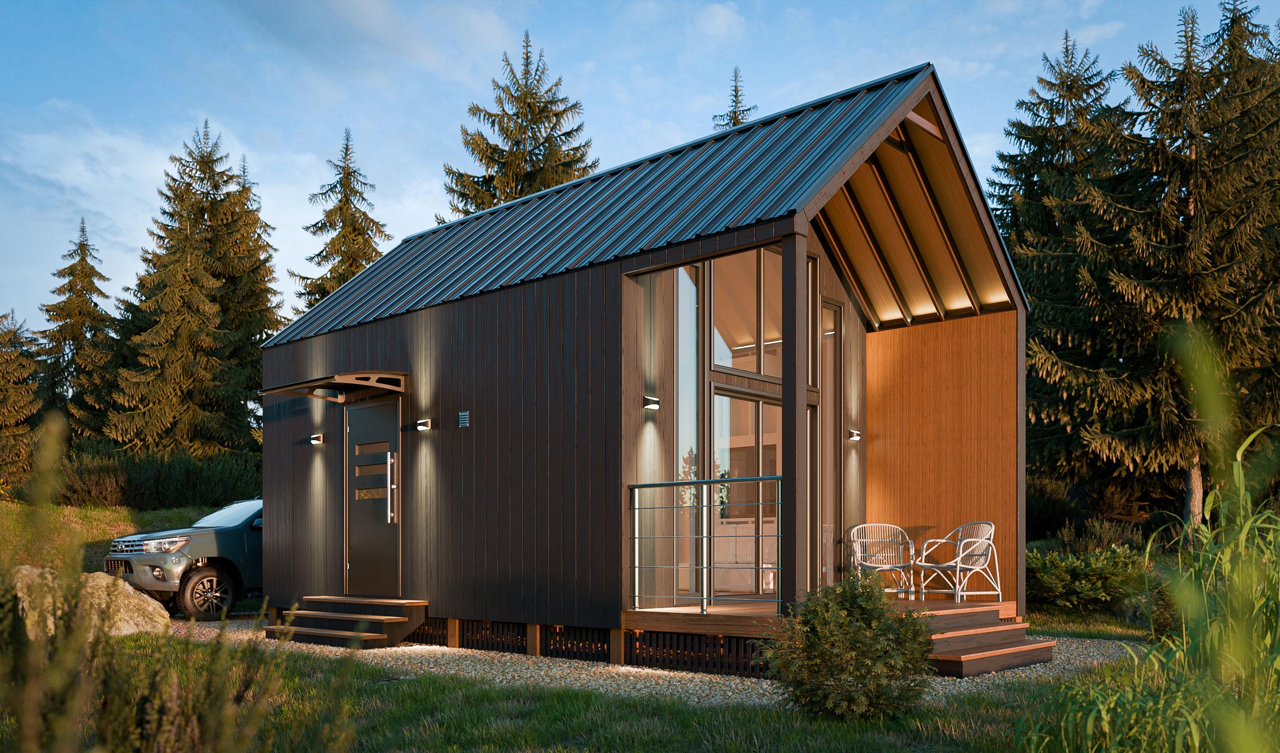 14x20 Tiny House Plans With Loft - Etsy