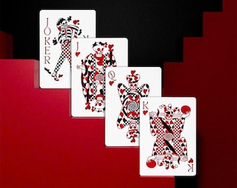 Memento Mori Speelkaarten, pokerkaarten, unieke speelkaarten, pokertafelkaarten, speelkaarten, artistieke speelkaarten, pokerkaarten, pokerkaarten