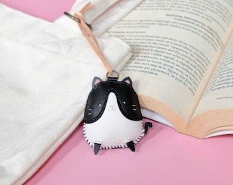 Unique Microfiber Bag Charm, Cute Key Chain, Handmade Bag Charm, Keychain Gift, Animal Keychain, Unique Small Gift