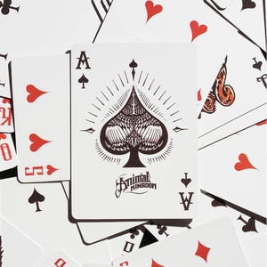 Animal Kingdom Playing Cards, Poker Cards, Unique Playing Cards, Creative Playing Cards, Designer Decks Collection