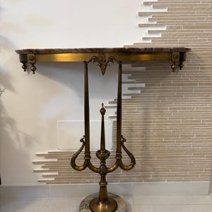 console hallway vintage mid century modern design regency italian brass marble art deco rococo table elegant minimalist entrance sideboard