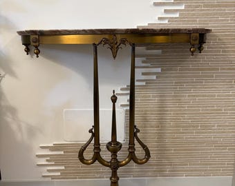 console hallway vintage mid century modern design regency italian brass marble art deco rococo table elegant minimalist entrance sideboard