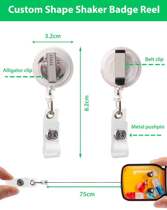 Carrete de insignia de gato negro, bonito soporte retráctil para tarjetas de identificación con clip de metal, carrete de insignia decorativo para enfermeras con nombre Carrete de insignia de gato negro, bonito soporte retráctil para tarjetas de identificación con clip de metal, carrete de insignia decorativo para enfermeras con nombre