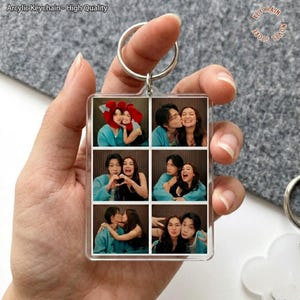 Chaveiro de acrílico XO Kitty, Chaveiro Time Minho, Chaveiro Time Kitty, Chaveiro Cena do Beijo de Minho e Kitty, Presente para Fãs de XO Kitty