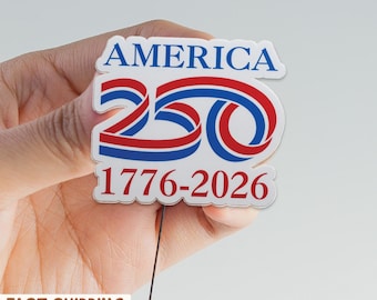 Badgehaspel VS 250, ID-houder Semiquincentennial, intrekbare clip VS 250-jarig jubileum, cadeau patriottische verpleegkundige 1776-2026