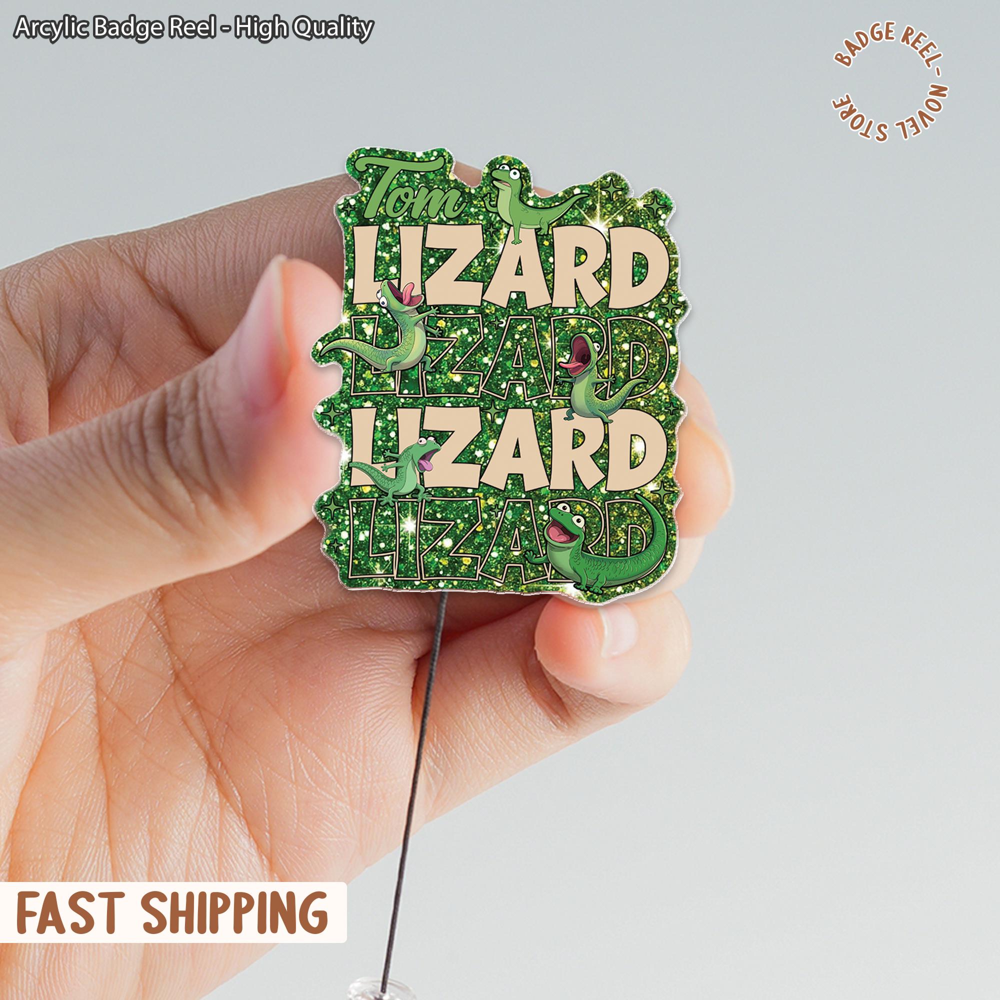 Tom Lizard Hoppers 2026 Badge Reel, Tom Lizard Fish Queen Mabel Henry ...