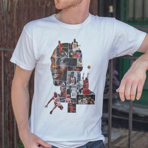 Michael Jordan T-Shirt | Chicago Bulls Basketball Tee | NBA Fan Shirt | Jordan Graphic Tee