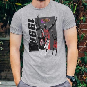 シカゴ・ブルズ チャンピオンシップTシャツ – 1998 チャンピオン | ヴィンテージスタイル NBA Tシャツ