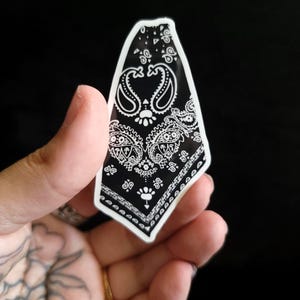 Hanky Code Sticker - Glossy Die Cut BDSM Kinky Stickers