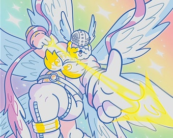 8x10 PRINT - AngewoMAN