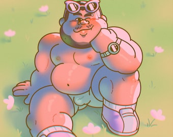 11x14 PRINT - GoodButts April 2021