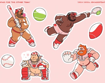 STICKERS - Play For The Other Team!