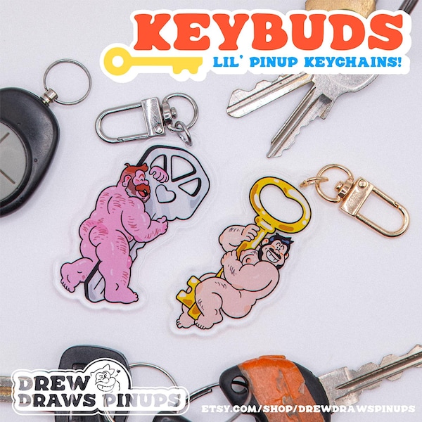¡Llaveros Keybuds!
