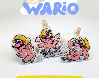 STICKER PACK - Sexy (?) Wario!