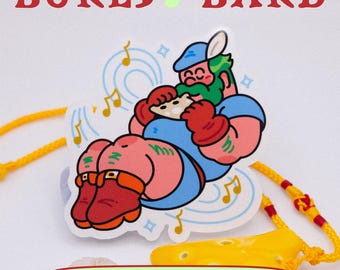 STICKER - Burly Bard
